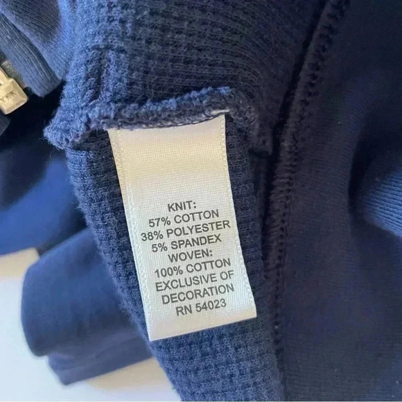 Banana Republic‎ Waffle Zip Up - Picture 6 of 7